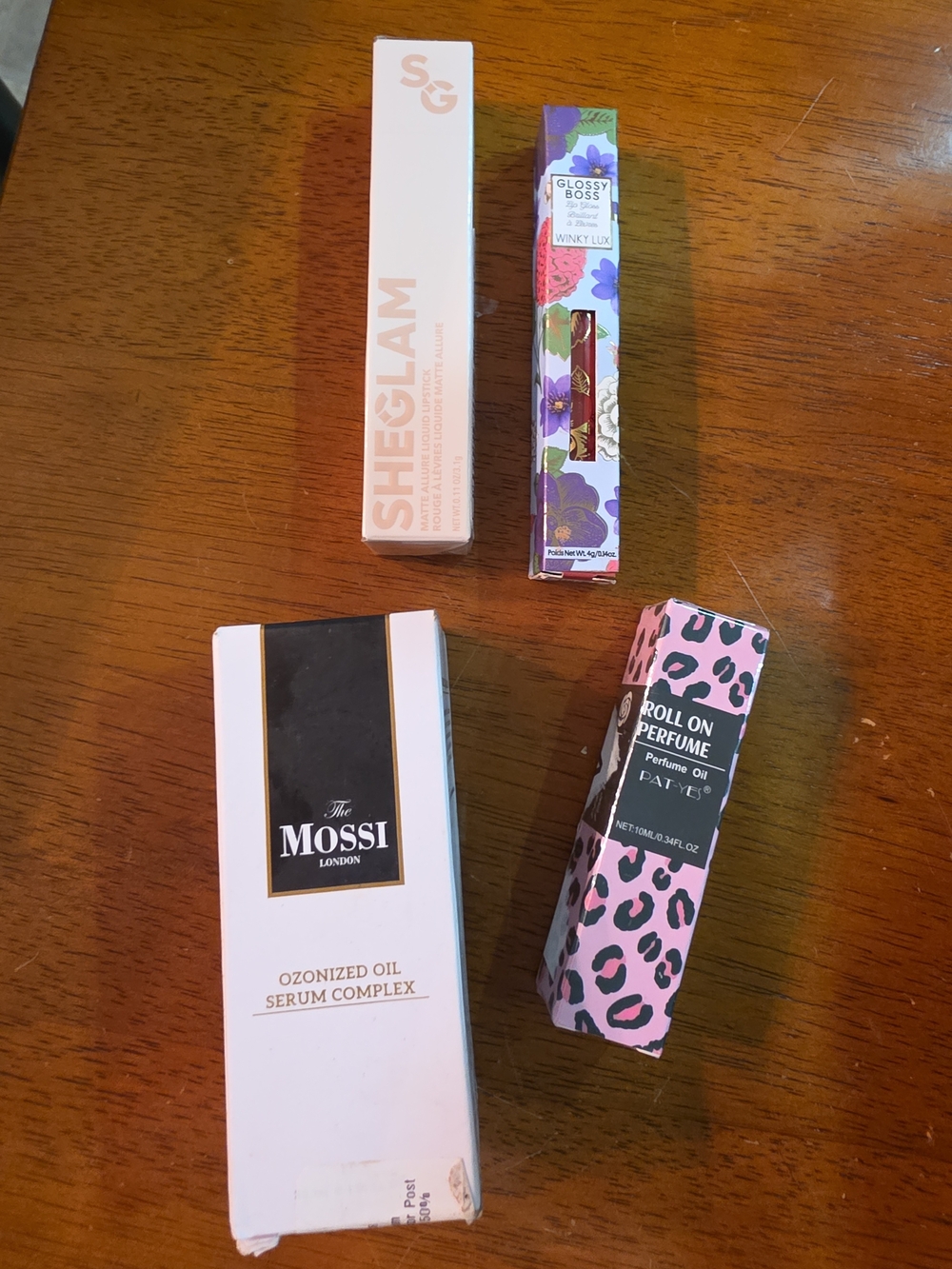 Mossi, Sheglam, Winkylux And Hair Bundle, All New And Full Size$60 Hair Oil